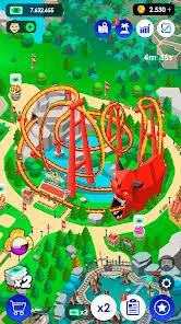 Idle Theme Park Tycoon mod apk