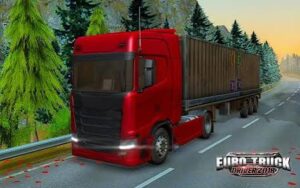 game Euro Truck Driver 2018 mod apk