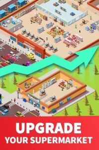 game Idle Supermarket Tycoon mod apk